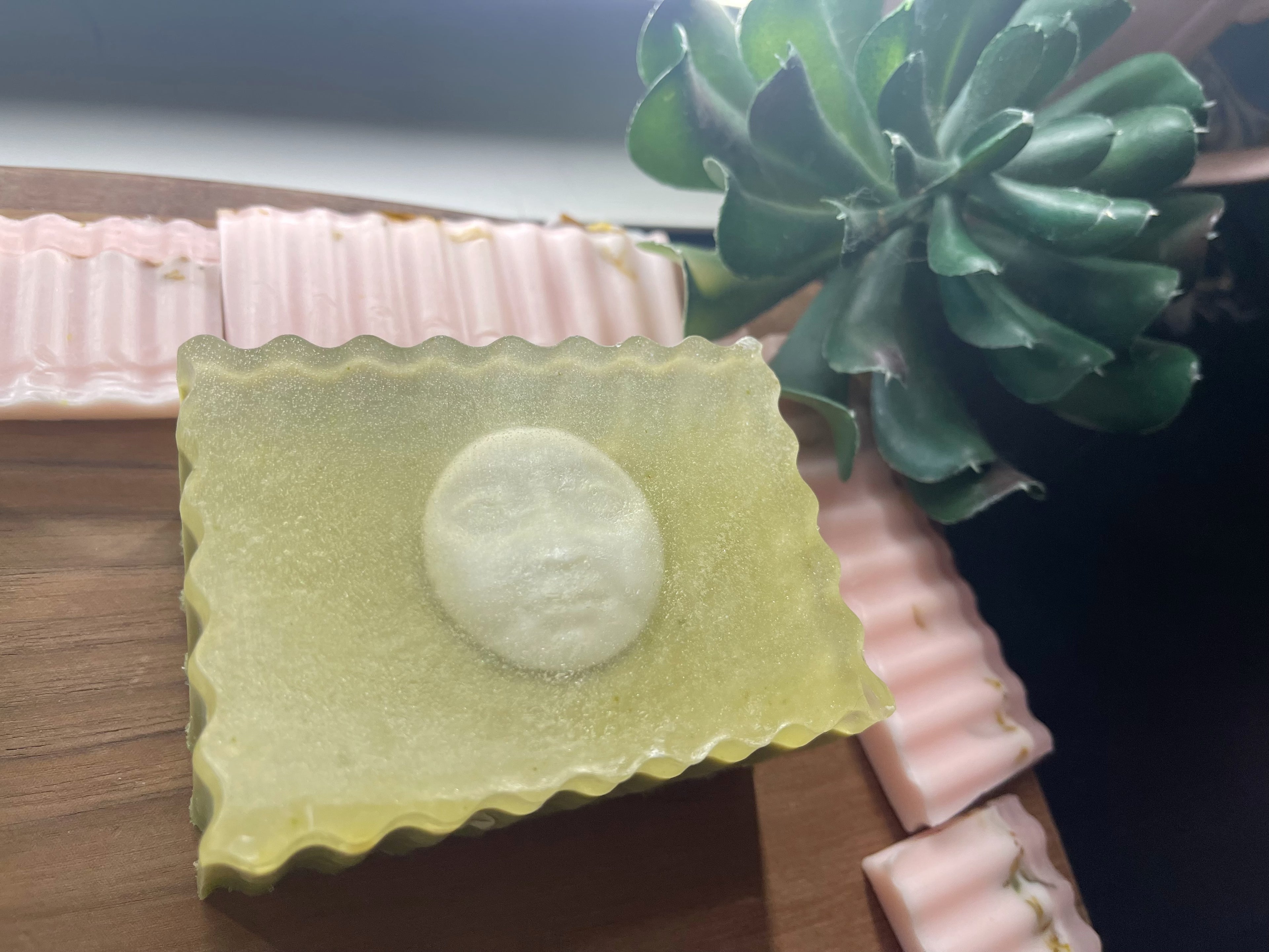 Anaïs Matcha/ Up & at Em Artisan Soap- Large